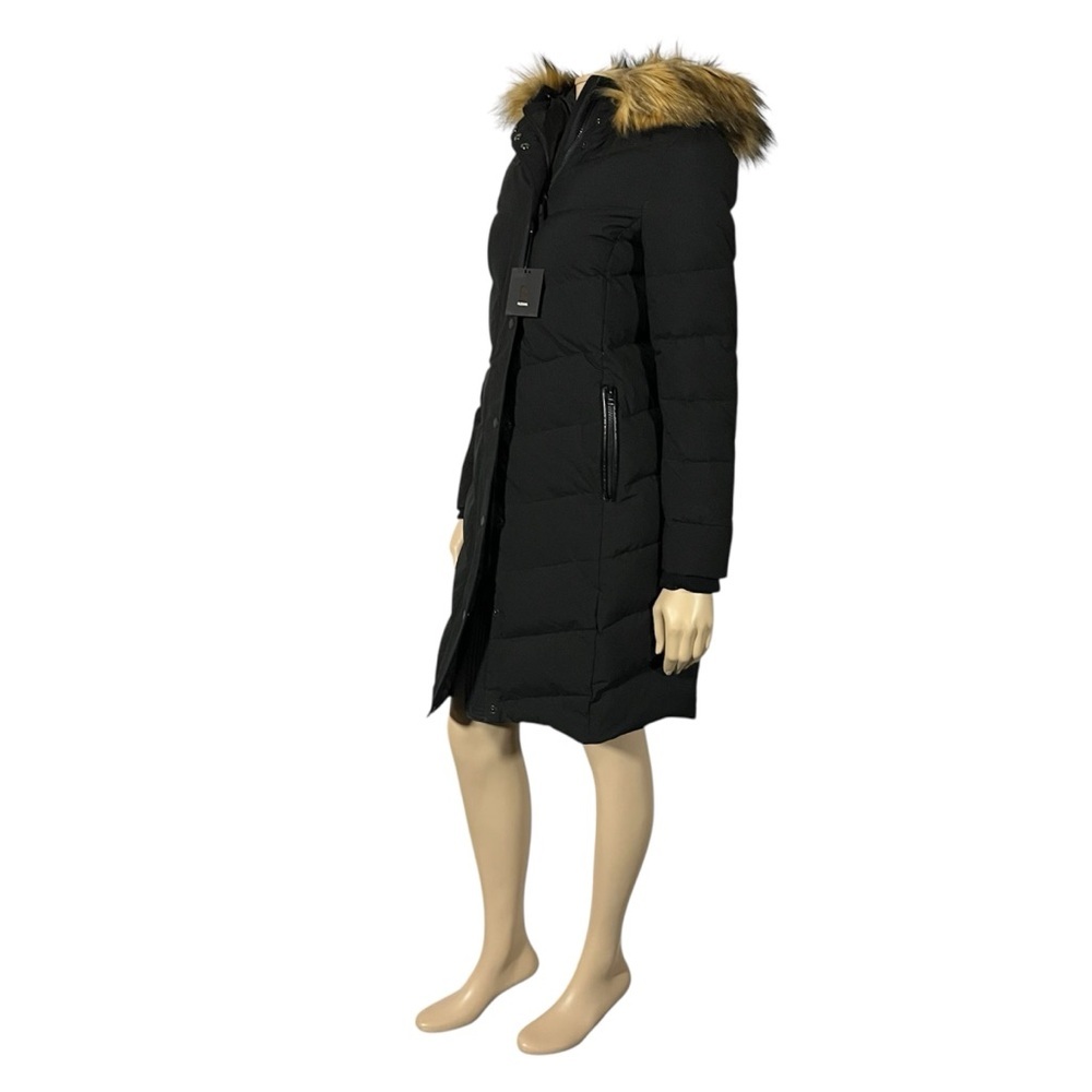 NWT Rudsak Cathy Black Down Puffer Long Jacket - Picture 2 of 15